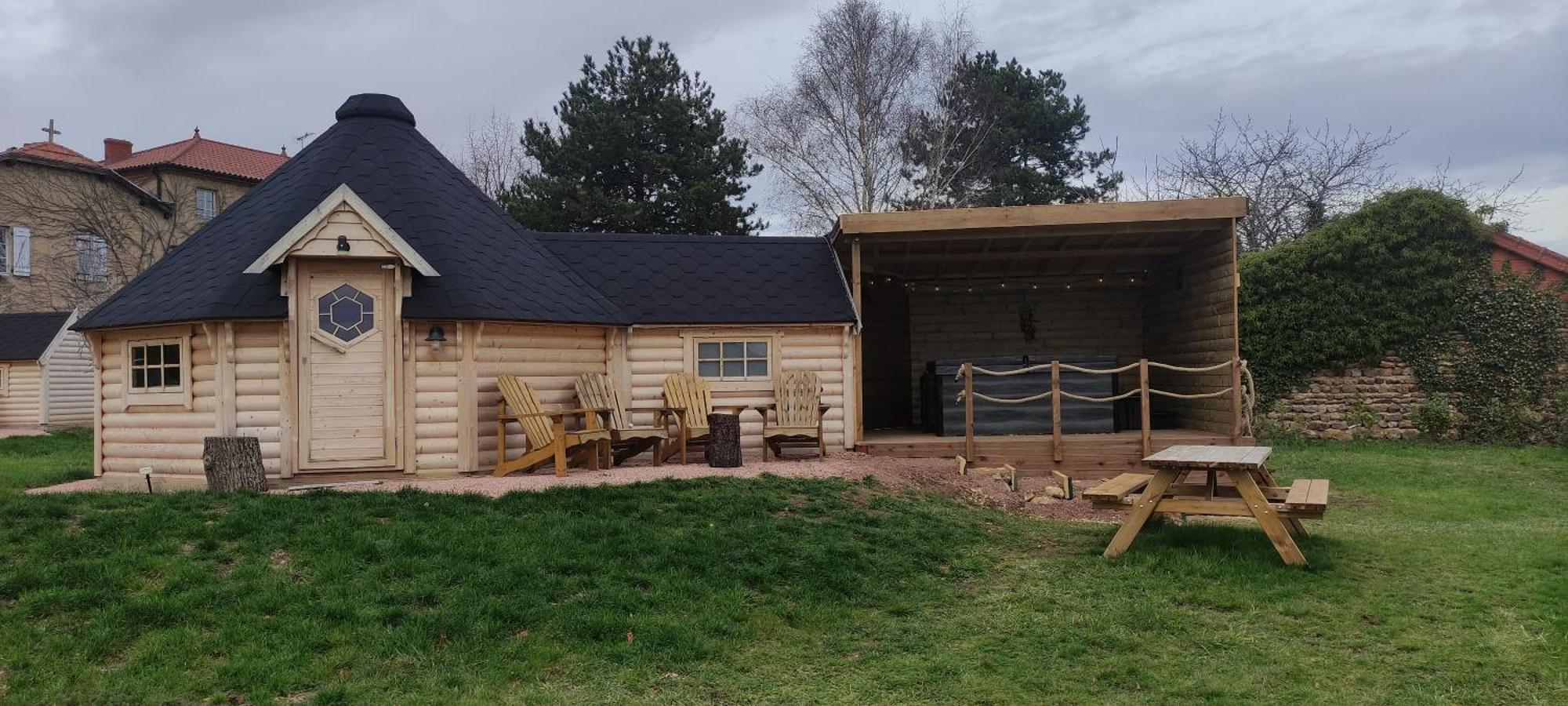 Les Cabanes Du Grand Nord Pradines  Kültér fotó