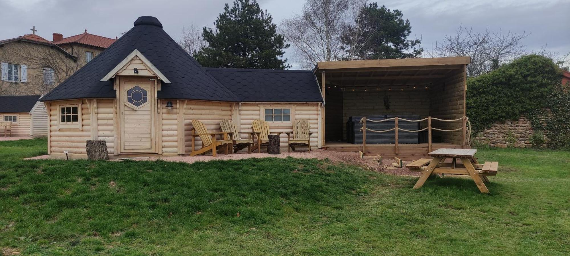 Les Cabanes Du Grand Nord Pradines  Kültér fotó